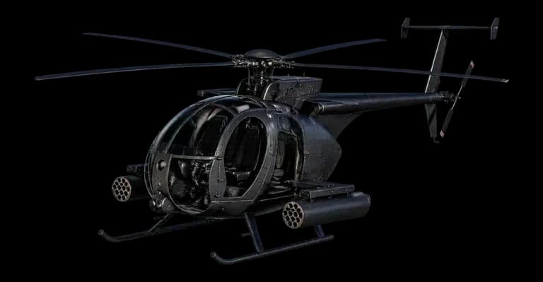 AH-6R Rockets helicopter