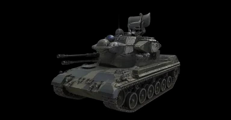 Flakpanzer Gepard anti-air armor