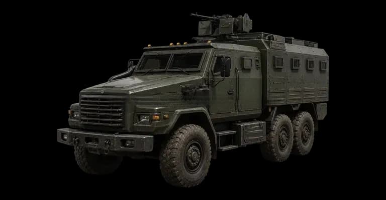 Ural Defender protected logistics truck