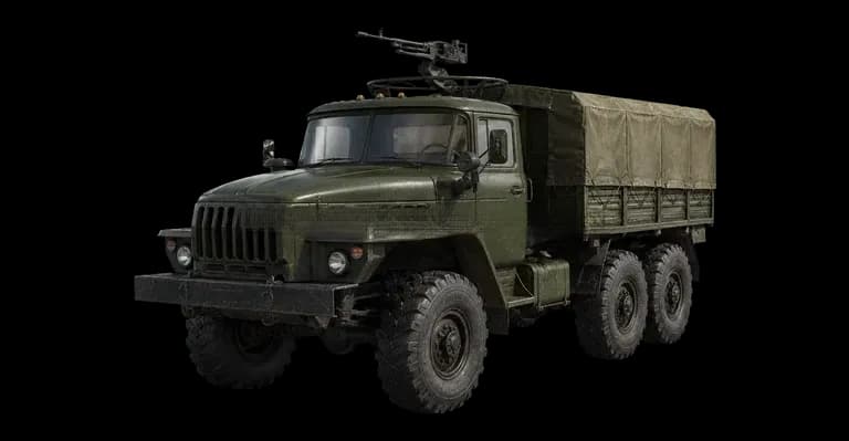 Ural logistics truck