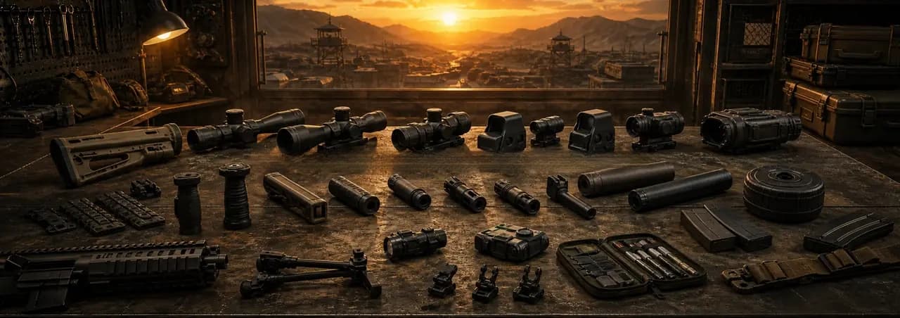 WARDOGS武器附件目录