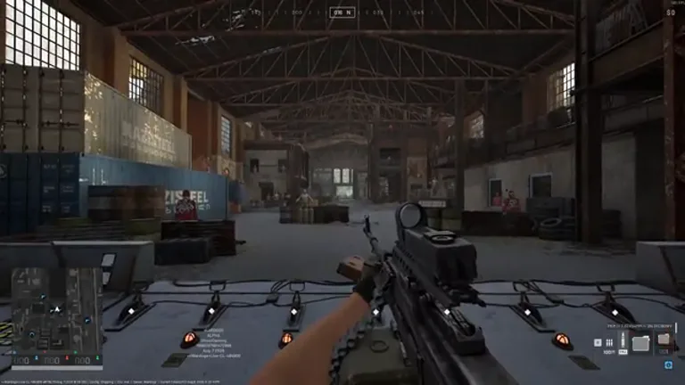 Fucile da tiratore scelto SKS mostrato nel gameplay di WARDOGS
