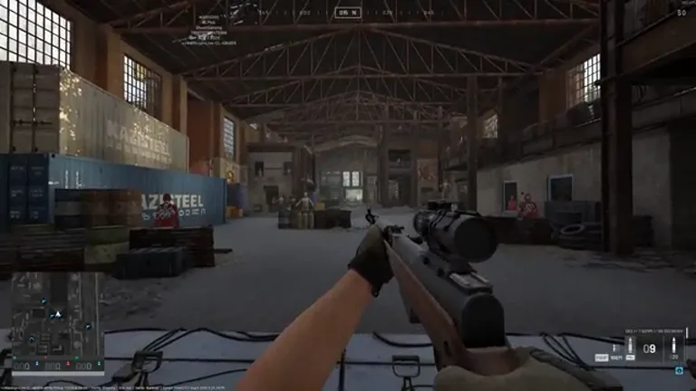 Fucile da tiratore scelto SVD mostrato nel gameplay di WARDOGS